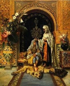 unknow artist Arab or Arabic people and life. Orientalism oil paintings  235 Germany oil painting art